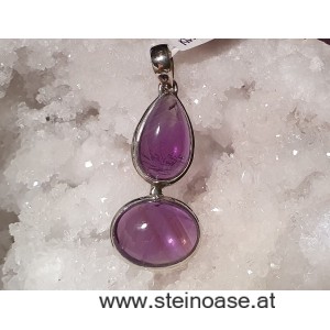 Anhänger Amethyst 2-fach